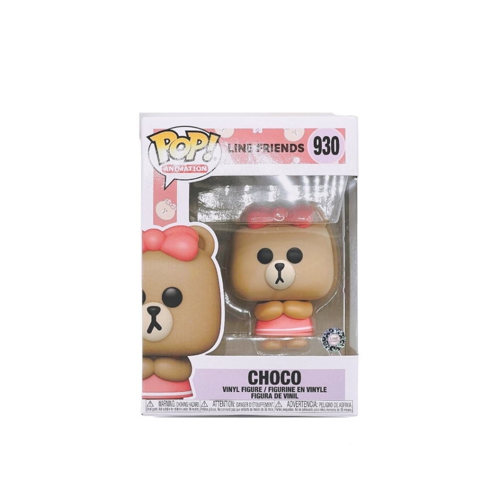 FUNKO POP! ANIMATION Line Friends- Choco Vinyl Figure